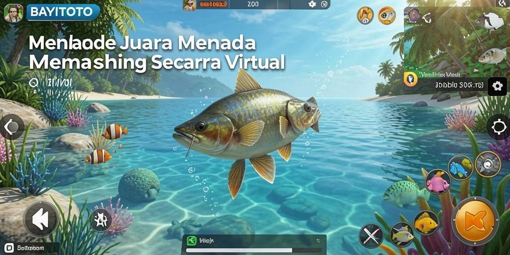 Gameplay seru di BAYITOTO dengan berbagai lokasi memancing.