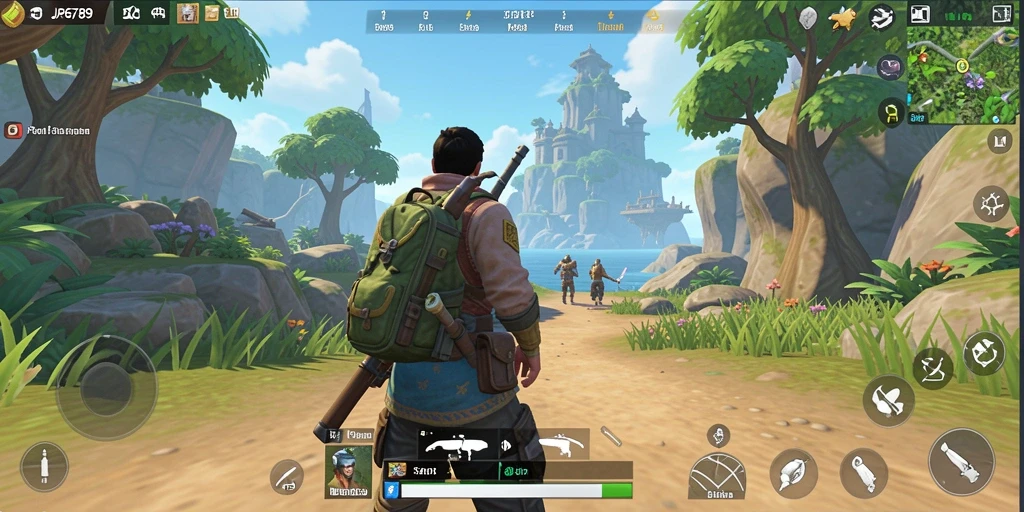 Tampilan menakjubkan dari gameplay Open World JP6789.