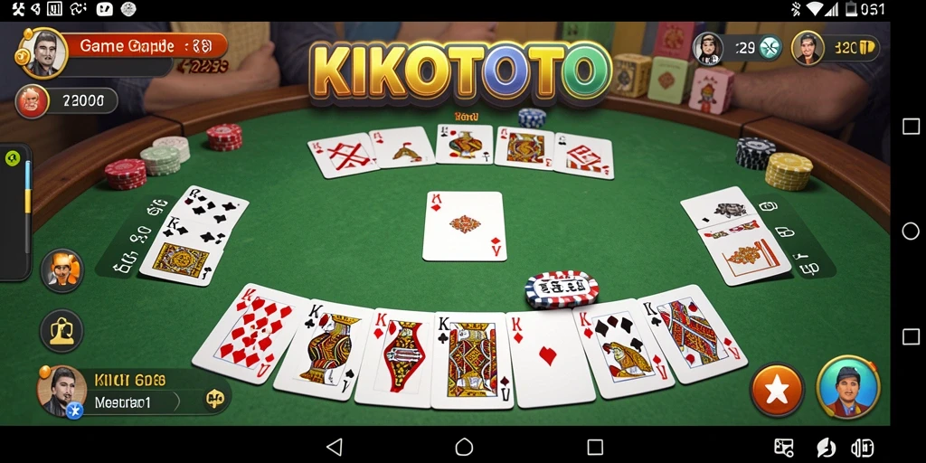 Tampilan gameplay KIKOTOTO yang menarik dan menyenangkan.