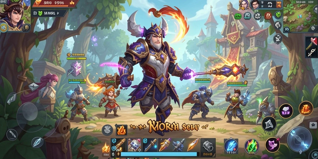 Gameplay seru dengan pertarungan dinamis di SR996.