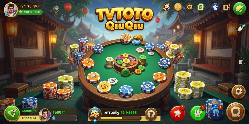 Tampilan gameplay seru dalam TVTOTO yang menarik perhatian.